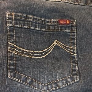 Hissyfit Blues boot cut jeans size 24W